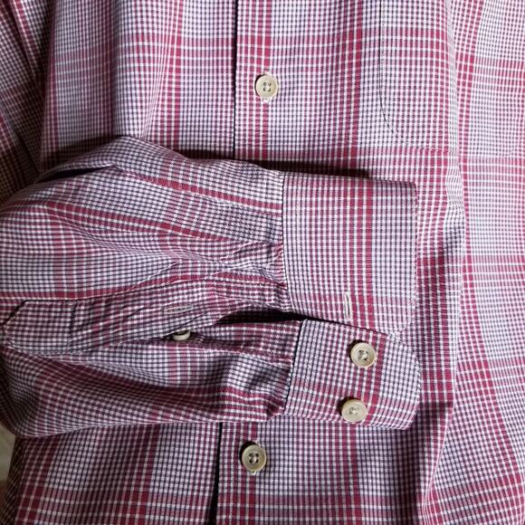Jos. A. Banks Casual Plaid Button Up - Picture 4 of 5